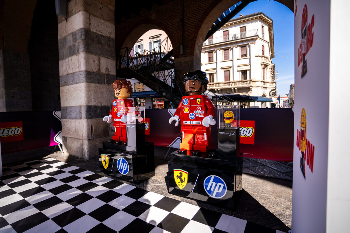 LEGO porta 85.000 mattoncini tra Milano e Monza per il Gran Premio di Formula 1