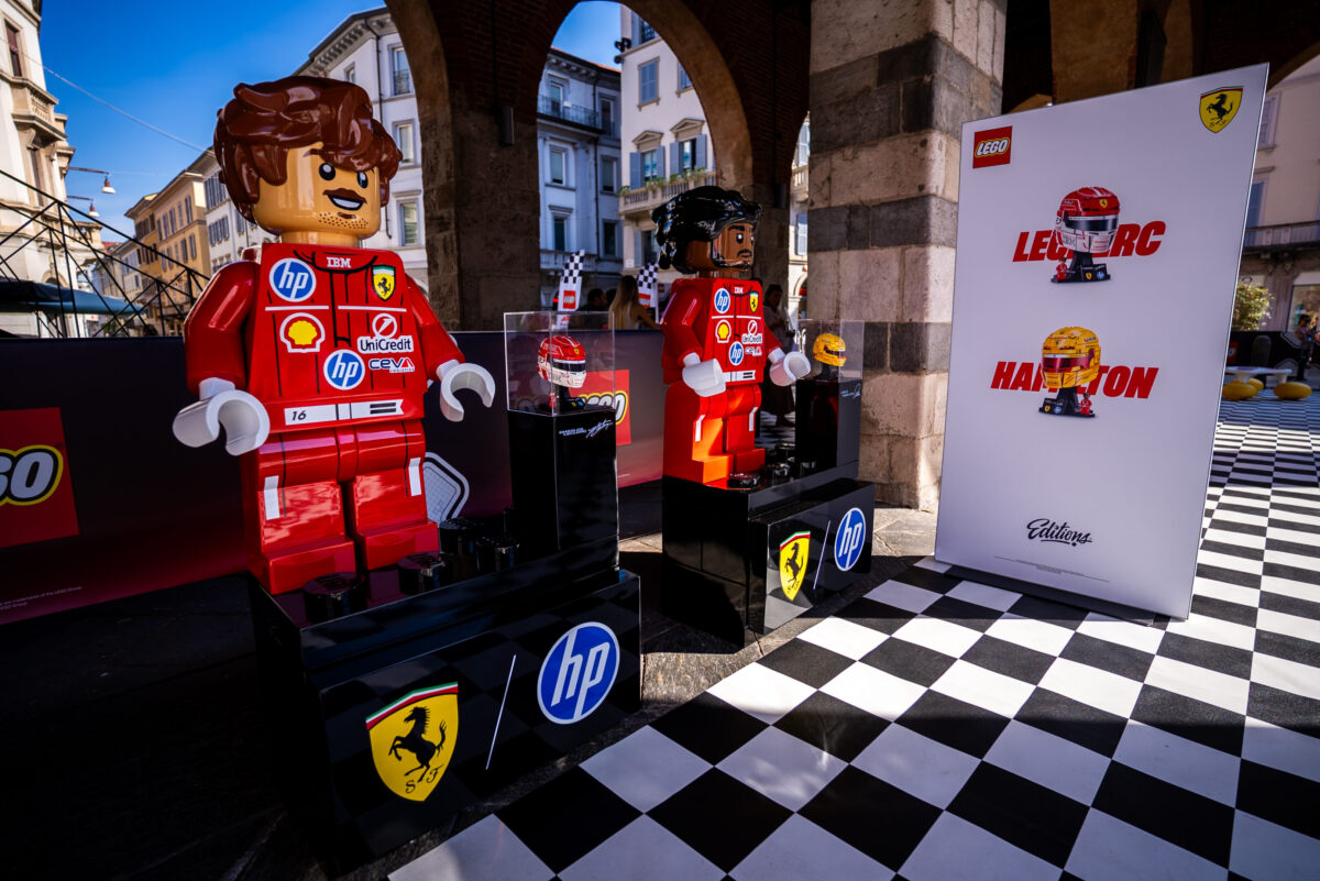 LEGO porta 85.000 mattoncini tra Milano e Monza per il Gran Premio di Formula 1