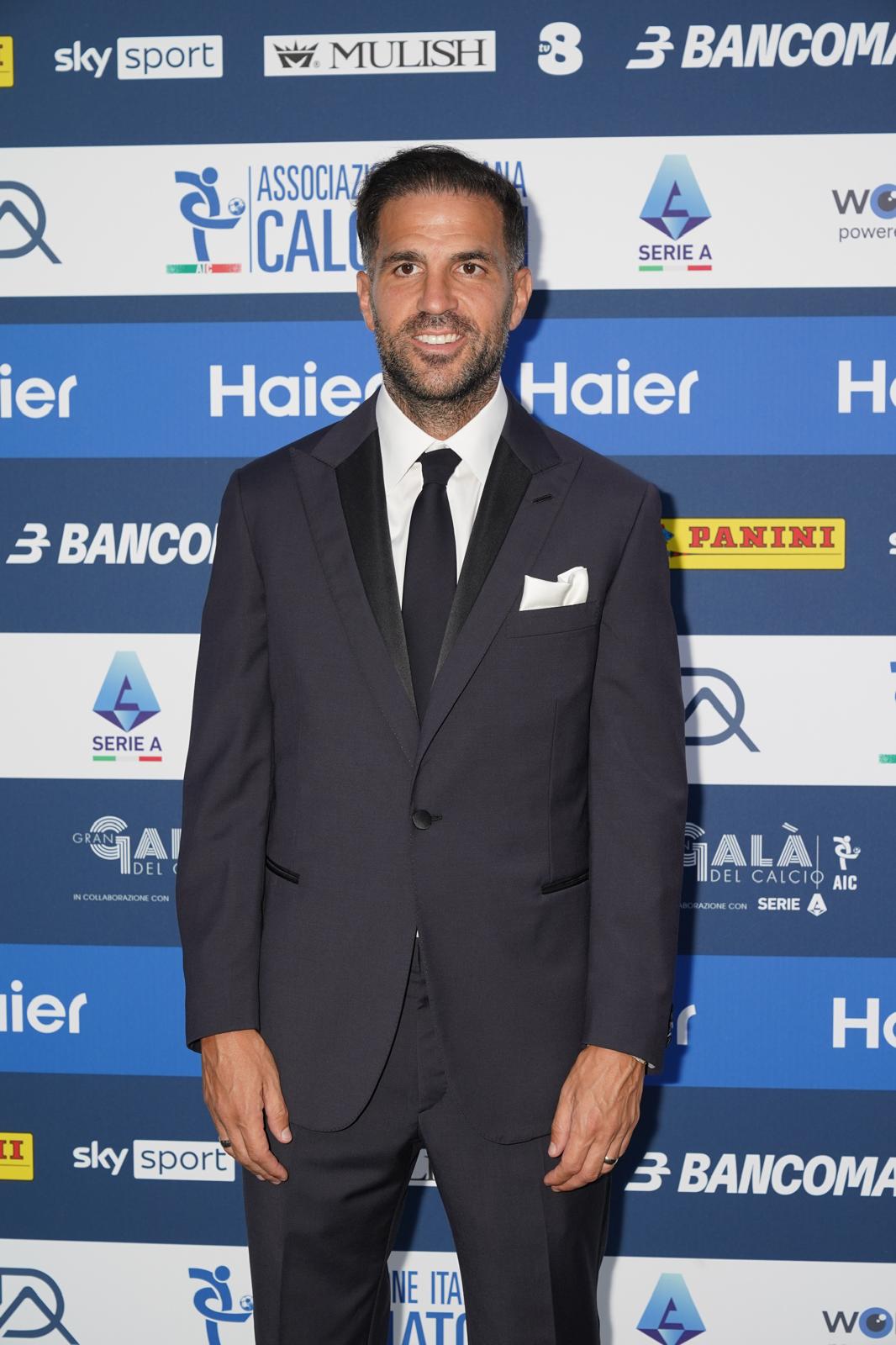 Calcio: da Fàbregas a Dimaro, tutti i premiati al Gran Gala Aic