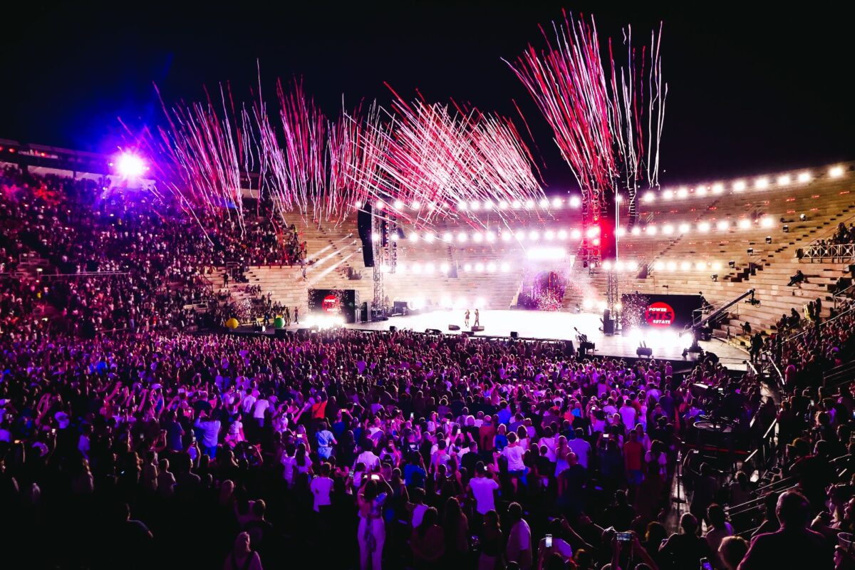 Arena di Verona da record: oltre 46 milioni di visualizzazioni per Power Hits Estate e Future Hits Live