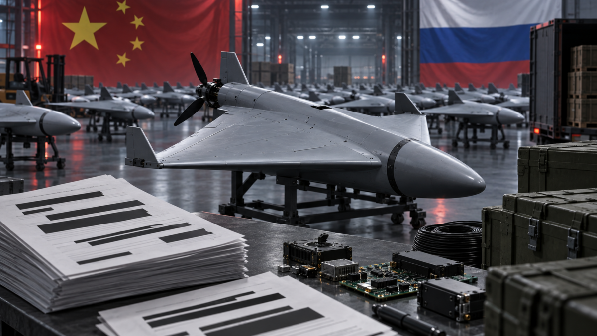 Cina-Russia, documenti svelano le forniture per costruire 1.300 droni kamikaze