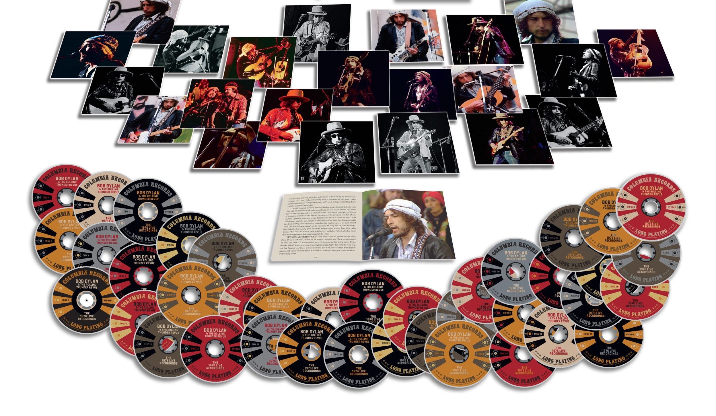 Bob Dylan: 39 cd per rivivere il leggendario tour del 1976 Bob Dylan: 39 cd per rivivere il leggendario tour del 1976