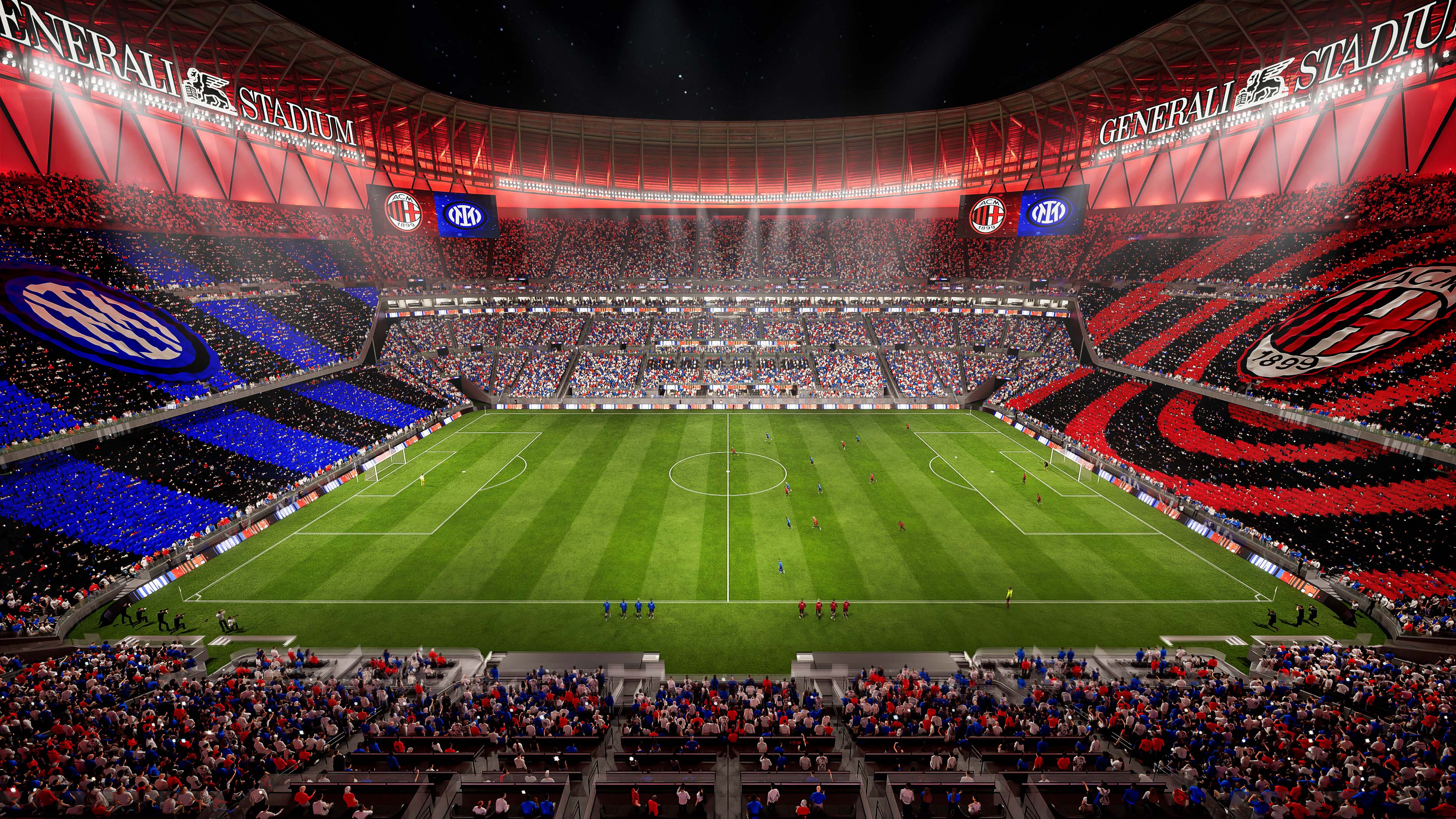 facciata e spalti ecco svelato il nuovo stadio di milano si chiamer224 generali stadium da Panorama.it facciata e spalti ecco svelato il nuovo stadio di milano si chiamer224 generali stadium