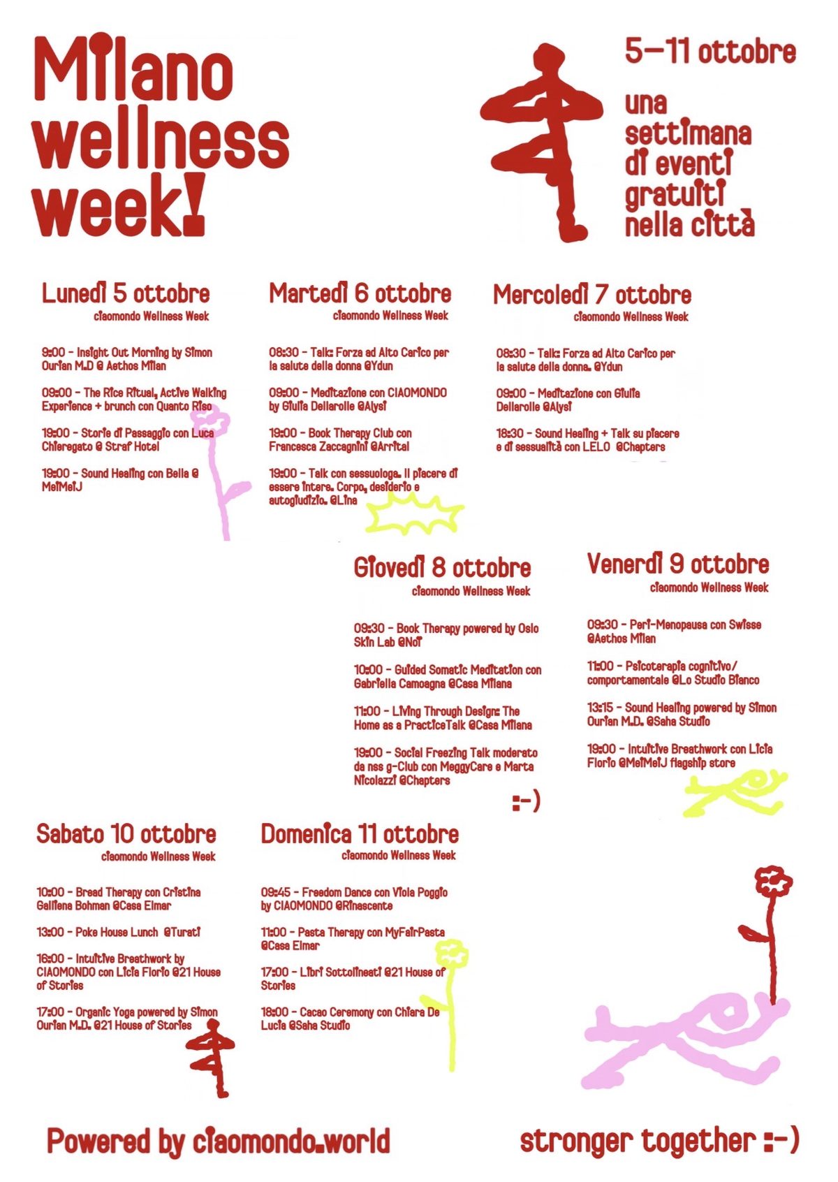 Wellness Week, Milano cambia ritmo Wellness Week, Milano cambia ritmo