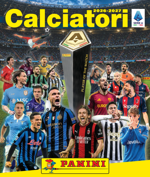 La magia delle figurine: ecco l’album “Calciatori” Panini del 2026/2027 La magia delle figurine: ecco l’album “Calciatori” Panini del 2026/2027