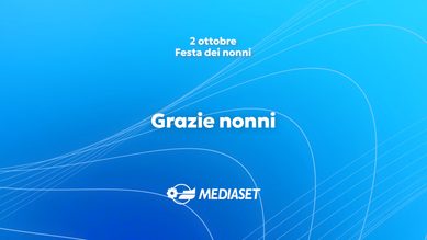 Mediaset celebra i nonni con uno spot speciale: “Grazie nonni”