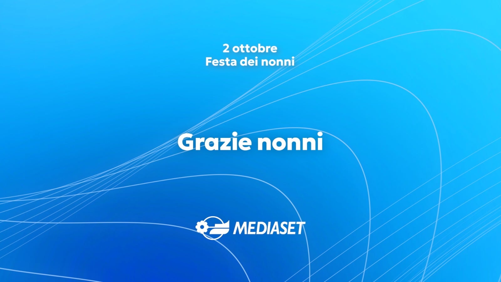 Mediaset celebra i nonni con uno spot speciale: “Grazie nonni”