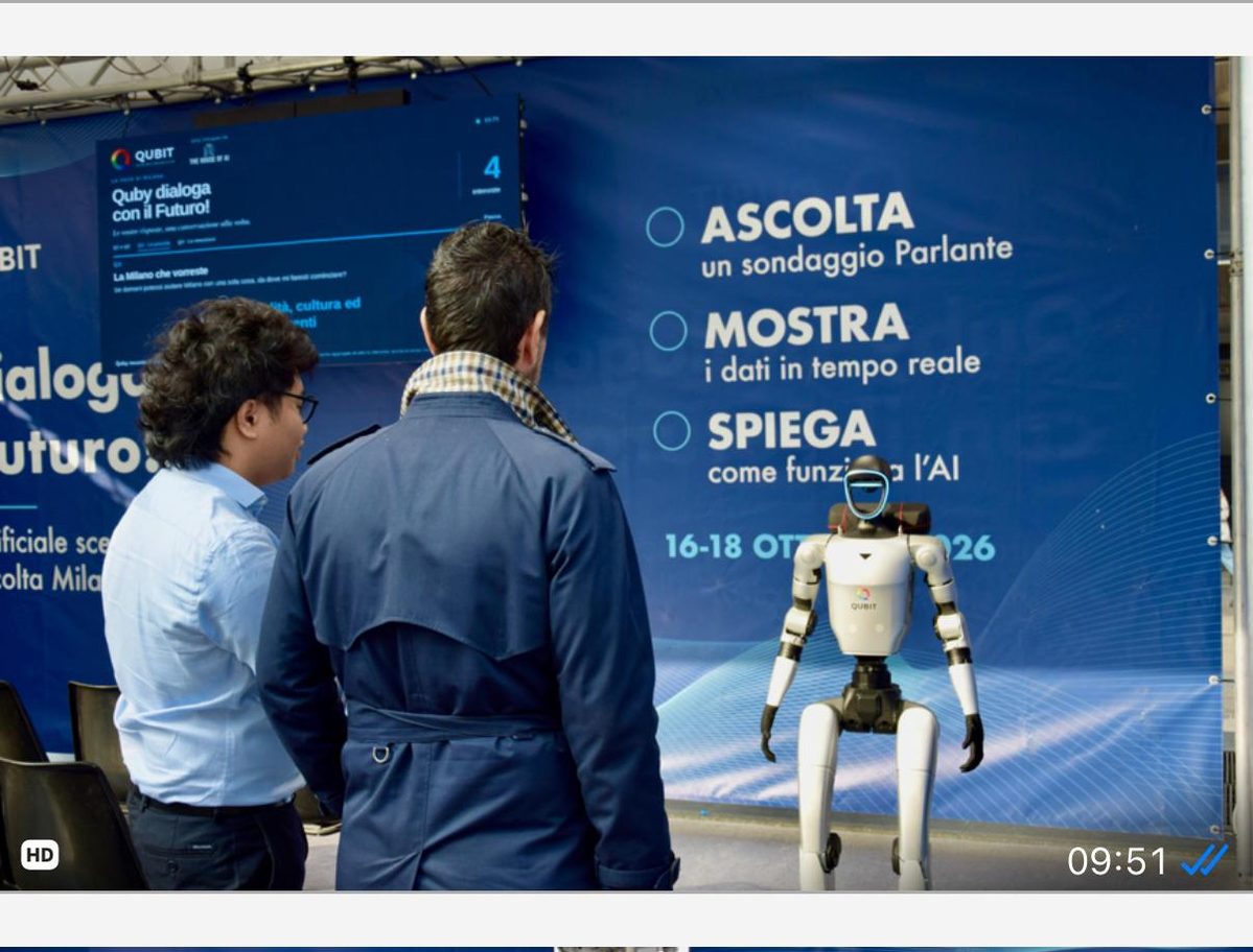 Un robot umanoide a San Babila interroga 250 milanesi: i risultati del test sull’intelligenza artificiale Un robot umanoide a San Babila interroga 250 milanesi: i risultati del test sull’intelligenza artificiale